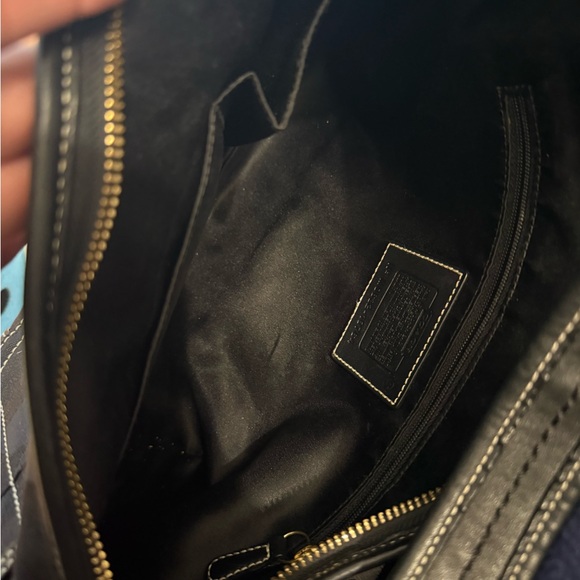 COACH Signature Ergo Hobo Jacquard Shoulder Purse - Picture 3 of 6